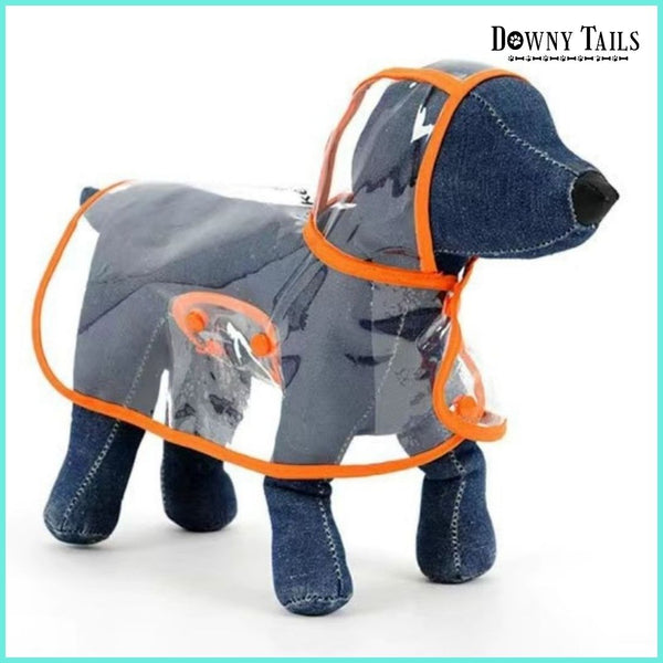 Lightweight and Transparent Pet  Raincoat